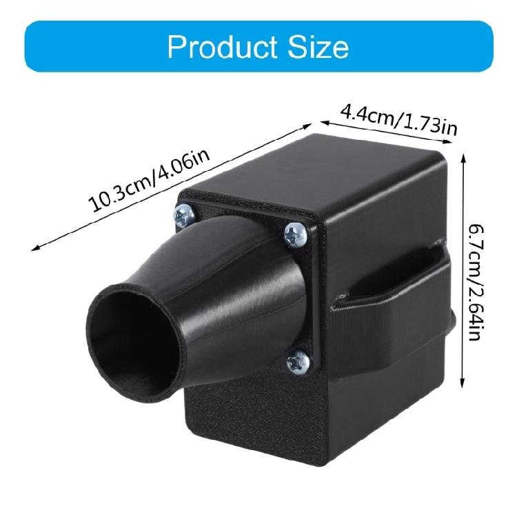 Adjustable BBQ Fan Air Blowers Fan With Double Power Input, for Quick Ignitions and Smokes Clearing Barbecue Tool