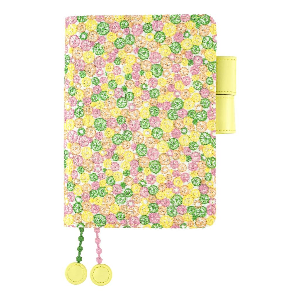 Hobonichi Techo Original Planeromslag av Mina Perhonen i Skyful (A6) (Gul)
