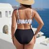 2026 Plus Size European & American Three-Piece Beach Cover-Up Swimsuit for Women