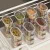 Transparent Seasoning Spice Box 1/3/5 Layers Food Storage Box Salt Jar  Spices Beans Nuts