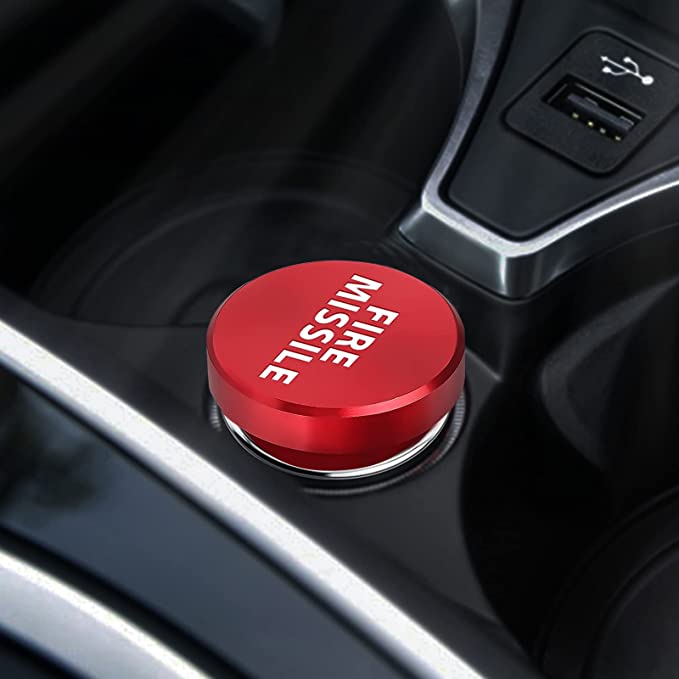 2 Pieces Car Cigarette Lighter Cover Aluminium Dustproof 12V Plug