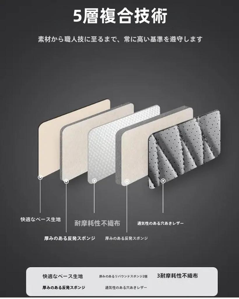 Daihatsu Miraise LA350S LA360S New Model 5 Seat Cover Universal Car Seat Cover Waterproof,