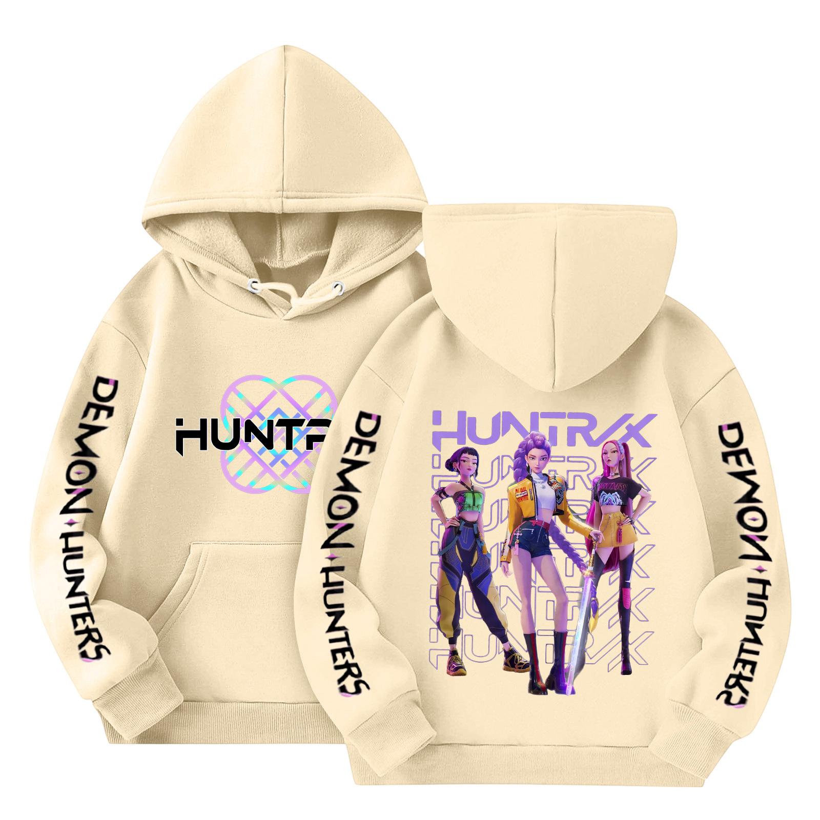 

Толстовки для девочек-подростков, толстовки с длинным рукавом, пуловер с завязками, симпатичная толстовка большого размера 110 бежевый