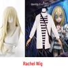 Identity V Gärtnerin 'Engel des Todes' Rachel Cosplay Kostüm – Weißer Jackenanzug