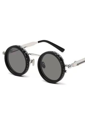 Polarized Neutral Density 9-level Adjustable Sunglasses Men Women Punk Round Dimming Sun Glasses Fishing Outdoor Eyewear UV400