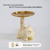 YIXI Beige Lucky Cat Tray Ornament & Piggy Bank