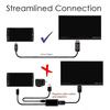 Micro HDMI-compatible To HDMI-compatible 1080P Data Cable for Smartphones Tablets