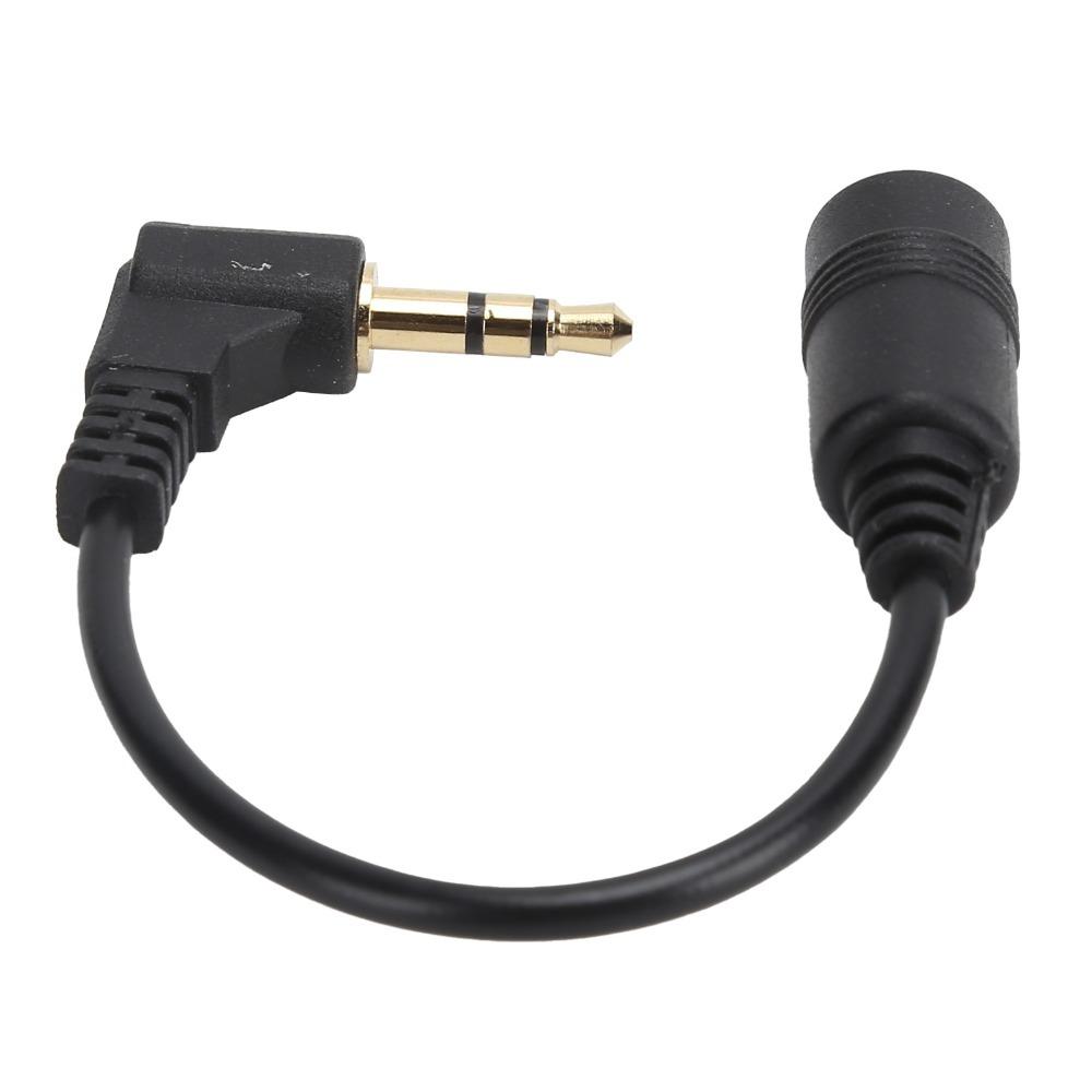 3-Pin 3,5mm Stecker auf Buchse 90 Grad Winkel Kabel Plug & Play Audiokabel für Audiogeräte