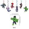 **Spidey And His Amazing Friends Theme Kids Girls Favors Swirls Happy Birthday Events Party Decorations Ceiling Hanging Spirals