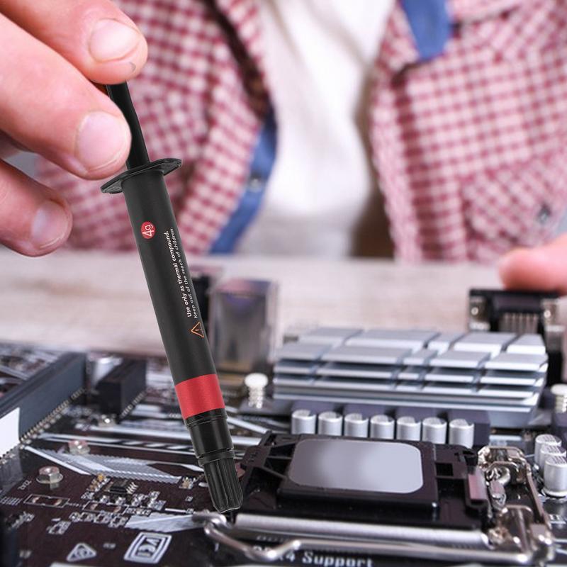 PC-Wärmeleitpaste Wärmeleitpaste zur Kühlung aller Prozessoren Wärmeleitpastenreiniger Leitfähigkeit Thermosilikon Sicher