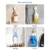 Bathroom Suction Cup Hand Soap/Sanitizer Dispenser Holder 4-Pack