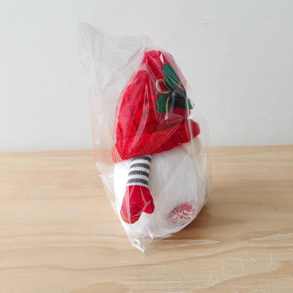 Christmas Scene Decorative Ornaments Glow Dwarf Doll Knitted Dolls Swing Festive Gift