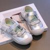 Kids Sports Sandals, Mesh Closed-Toe Sandals for Girls, Summer Single Mesh Soft Sole Princess Shoes for Toddler Little Girls