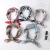 Women S Vintage Cashew Pattern Small Square Scarf For Neck Bag Hair Decoration