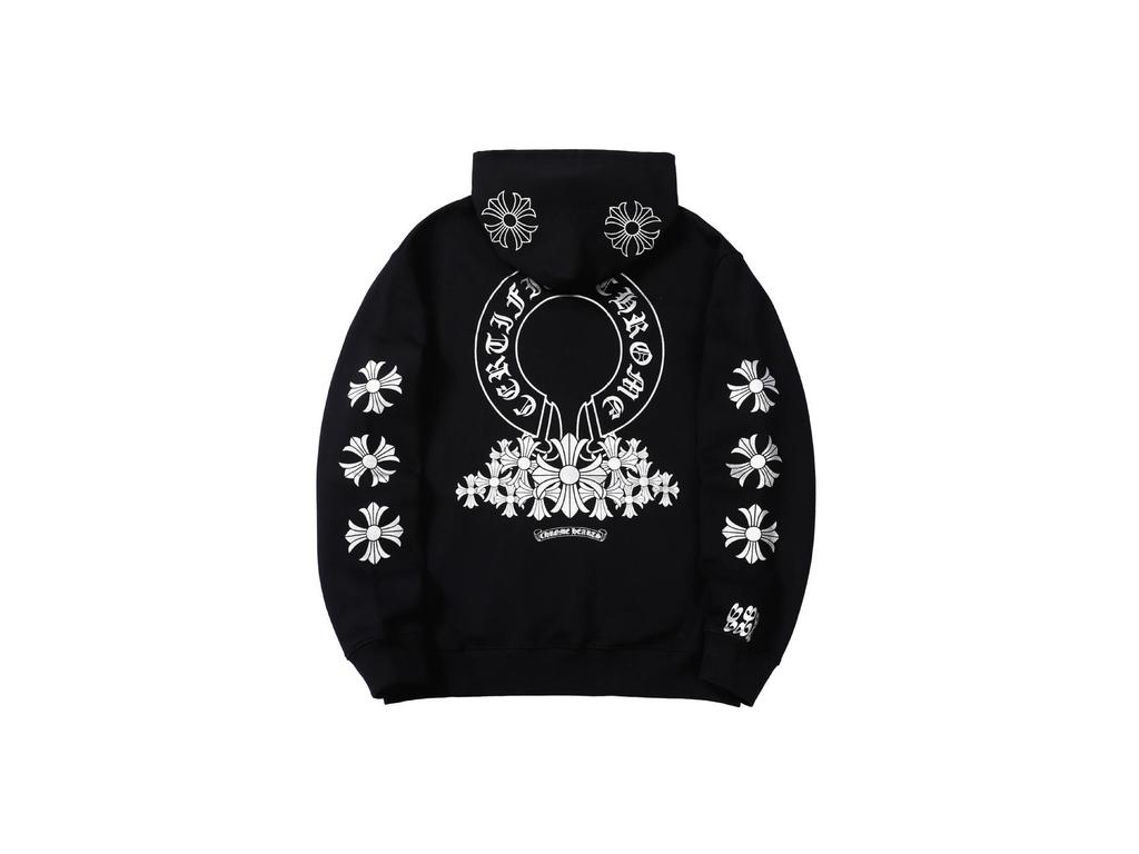 24 Kreuz Hochwertiges Unisex Kapuzenpullover - Herbst/Winter Trendige Amerikanische Marke
