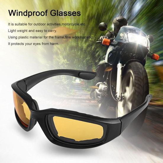 Motorradbrille Outdoor-Sport Anti-UV Winddicht Staubdicht Brille Schutzbrille