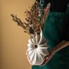 Ceramic Vase Hollow Conch Shape Sea Shell Artificial Flower Arrangement Accessories Flower Vase Home Decoration Accessories