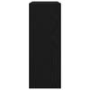 Console Table Black Oak Look 78 x 30 x 80 cm
