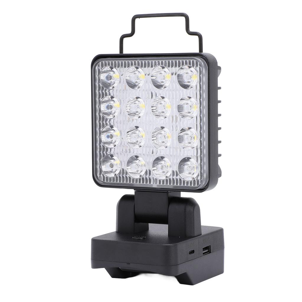 LED Work Light 11‑15W 1200‑1500LM 3 Gears USB TYPE C Output Cordless LED Flood Light for PARKSIDE X2
