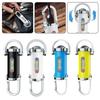 Portable Waist Hanging Keychain, Mini Waterproof Emergency Floodlight with USB Charging & Strong Light