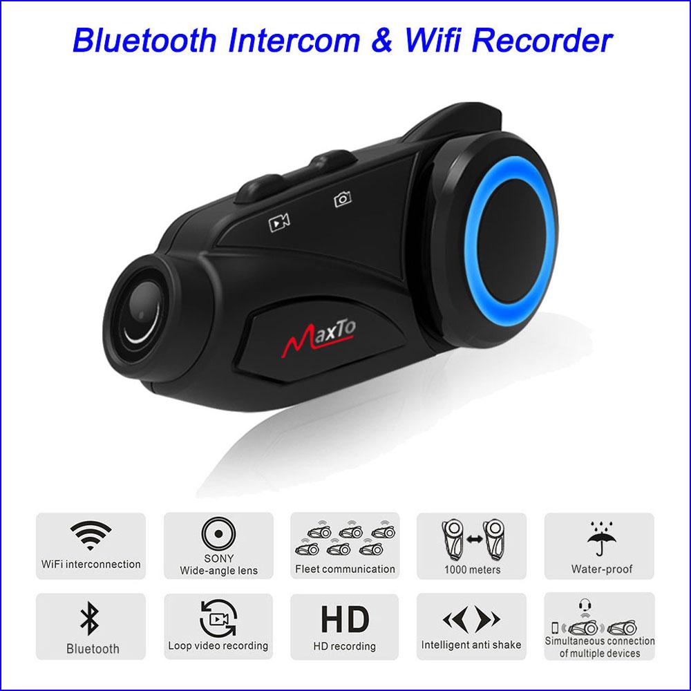 M3 Motorcycle Group Intercom Helmet Accessories M3 WIFI Recorder Original Parts Soft Hard Microphone Headset Clip Replacements Helmet Communication 7