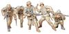 Tamiya 1/35 Série vojenských miniatur č.. 196 Německá armáda Pěší útočný tým Sada Plastikový model 35196