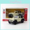 Yufeng Macka 5 Inch Alloy Wrangler Robin Hood Off-road Car Toy Model Inertial Opening Door