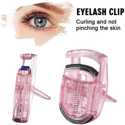 1pcs Portable Eyelash Curler Professional Multicolor Curling Auxiliary Eyelash Eyelashes Make False Clip Folding Up Beauty K9C8