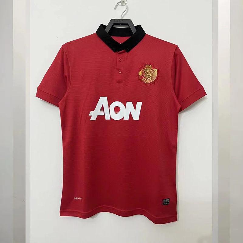 Classic Red Devils Jersey, Host and Guest No. 7 Ronaldo No. 10, Rooney Single Top, Retro Football Jersey, One Piece Will Be Sent On Behalf of You.