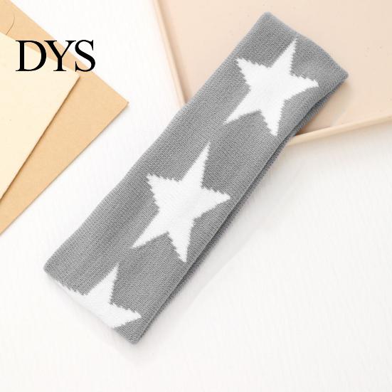 Versatile Headband Yoga Wear Resistant Non-Slip Super Soft Five-Pointed Practical Hair Accessory Star Pattern Unisex Head Wrap Accessories Band