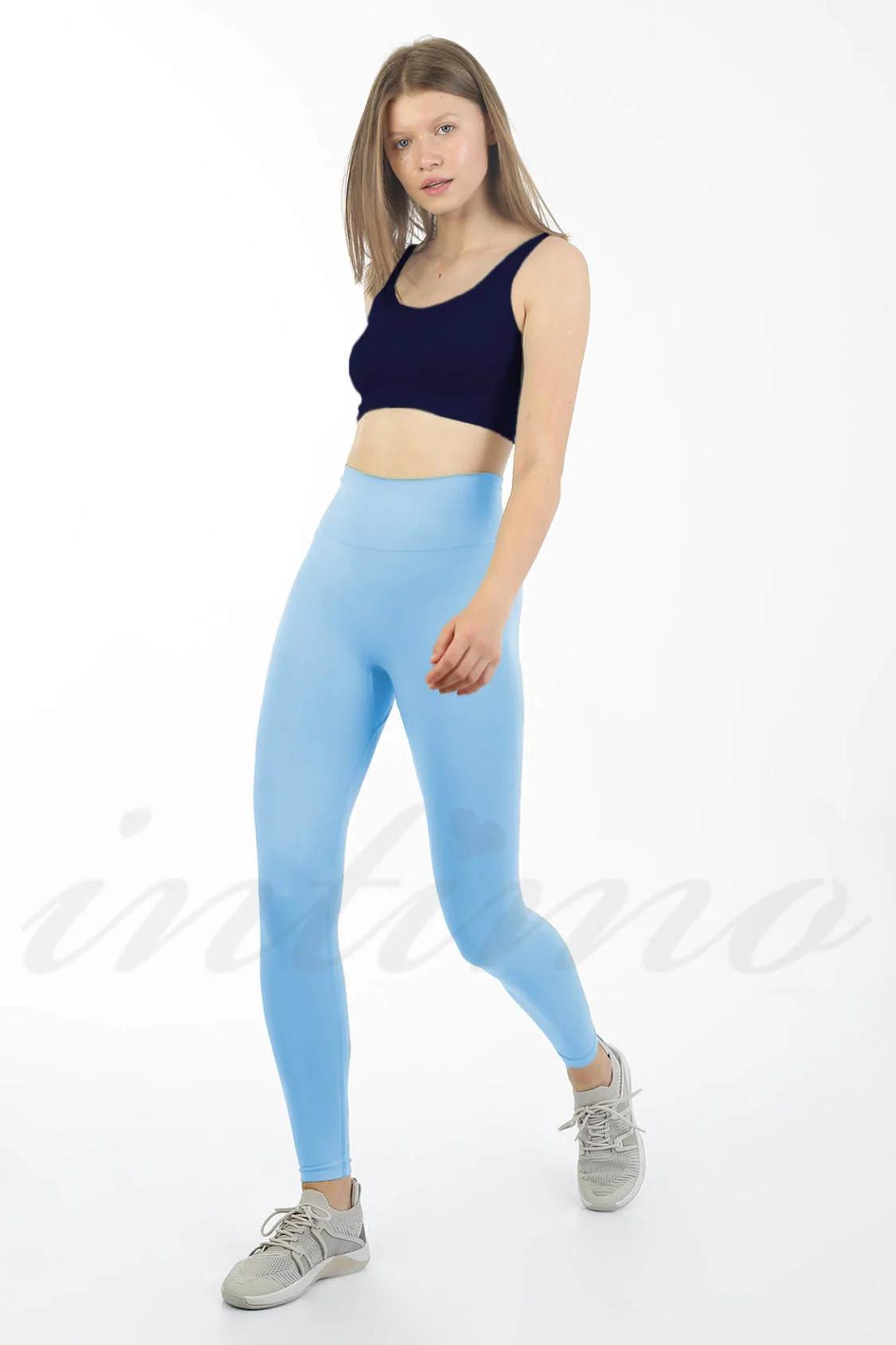 

Легінси для спорту John Frank (76292) 46(L) французький небо синє кольору