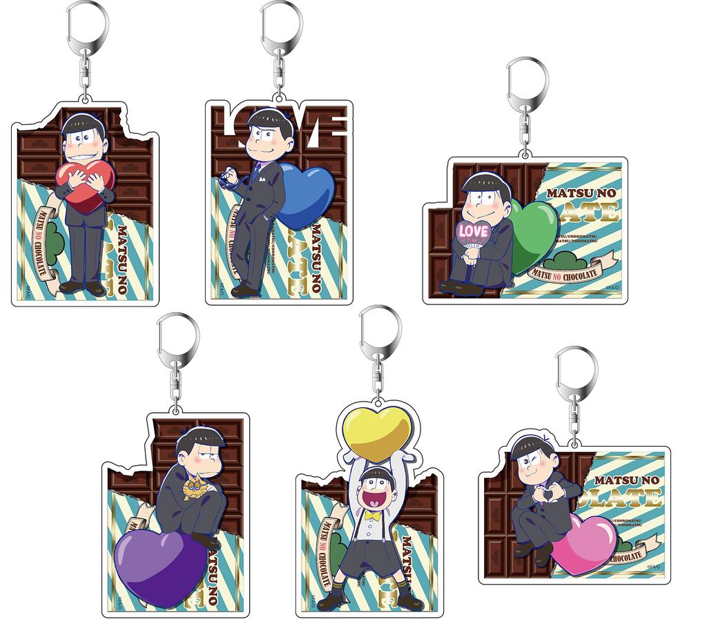 Osomatsu LOVE Matsu Acrylic Keychain Osomatsu-san