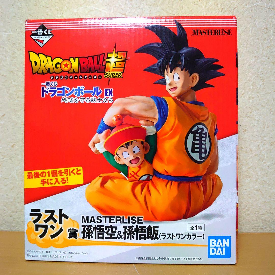 

[Б/У] Ichiban Kuji Dragon Ball EX Воины, защищающие Землю Последний приз Сон Гоку и Сон Гохан