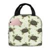 Entzückende Cartoon-Meeresschildkröte Isolierte Lunchtasche für Damen Kinder Auslaufsichere Lebensmittelboxen Thermische Lunchbox Tragetasche