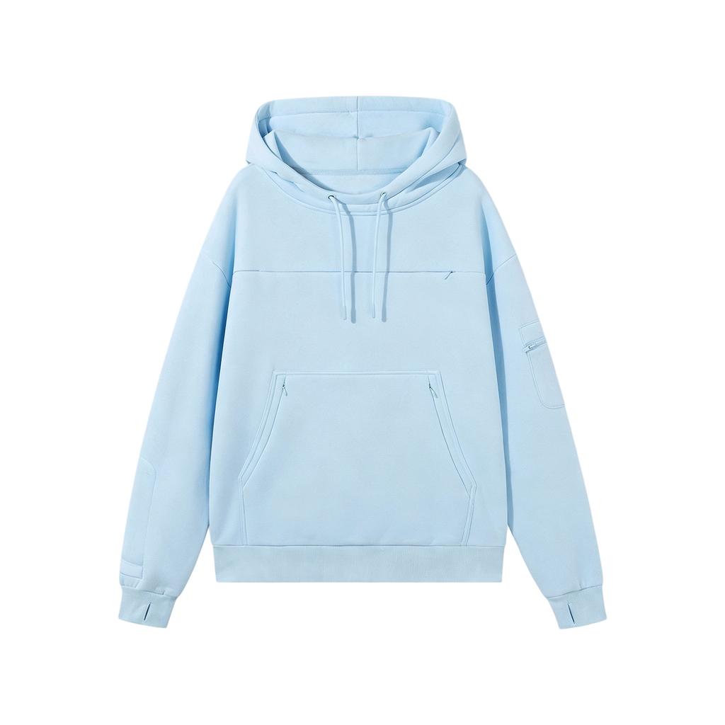 Kids Long Sleeve Pullover Hoodie with Drawstring Color Loose Fit for Boys Girls