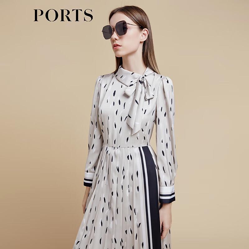 

PORTS Women s Spring Summer Printed Dress M
