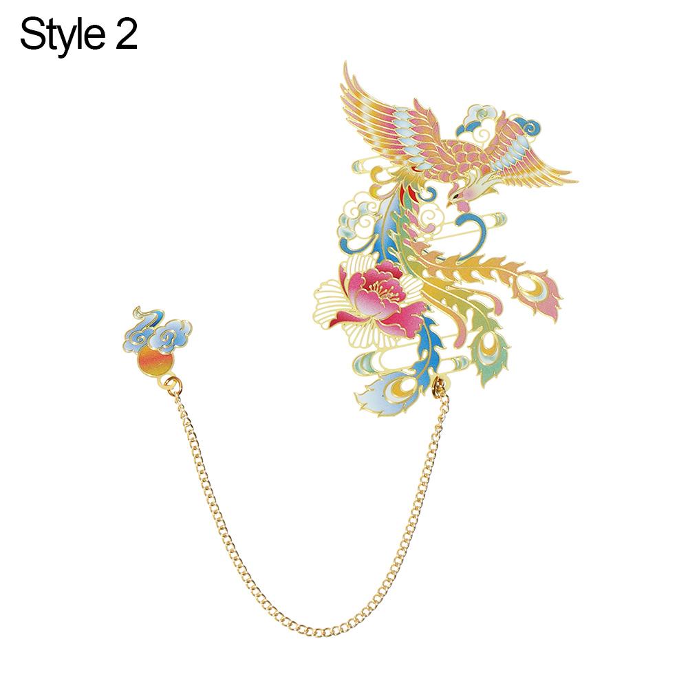 Hot Chinese Style Metal Bookmark Tassel Pendant Retro Book Clip Pagination Mark School Office Supplies Stationery Student Gift