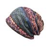 2 Pack Women Baggy Slouchy Beanie Chemo Hat Scarf Lightweight Slouchy Snood Hat Trendy Printing Headwear For Gifts