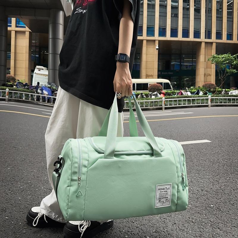 Short-distance Travel Bags and Large-capacity Hand Luggage Bags Dry and Wet Separation Sports Can Be Used To Pull Rod Fitness Bags