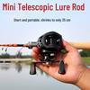 Oeny Mini Retractable Lure Fishing Rod