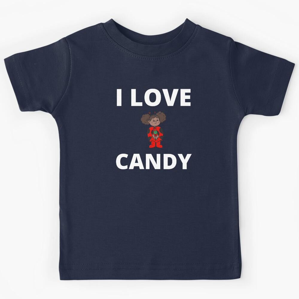 I love Candy Ladybug Kids T-Shirt 140