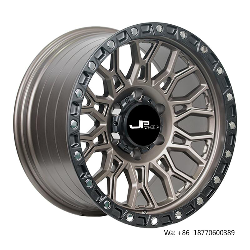 Concave Design 4x4 Off-road Rims 17X9.0 ET -12 CB 110mm Aluminium Alloy 6x139.7 Passenger Car Wheels for Y62 Offroad #R5402
