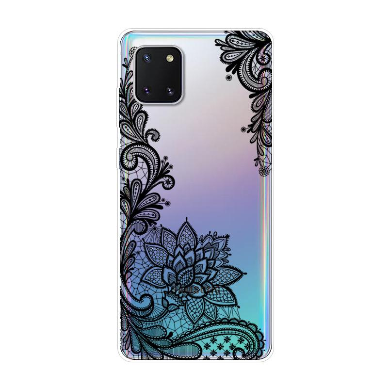 For Samsung Galaxy Note 10 Lite Case Soft Silicone TPU Back Cover For Samsung S10 Lite 2020 Phone Cases Note10 Lite Coque Shell