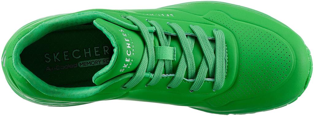 Skechers Uno - Stand On Air Женские кроссовки зеленого цвета