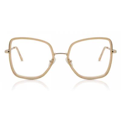 Full Rim Butterfly Transparent Brown Rose Gold Mikkel Mtr 96e Fashion Unisex Eyeglasses