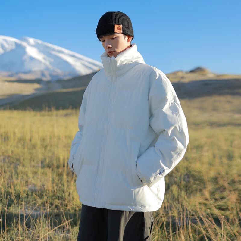Wassup Sohot Men's Stand Collar Puffer Jacket