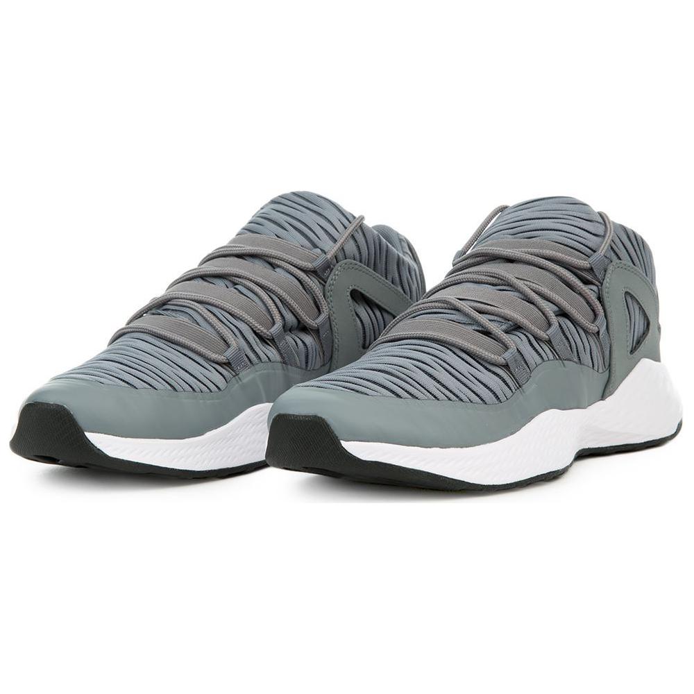 Jordan Formula 23 Lightweight Shock Absorption Slip Resistant Durable Low Top Lifestyle Shoes Men Sneaker Gray White 919724-004