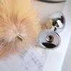 Anal Plug with Real Fox Tail for Woman Separable Cosplay Butt Plug Anal Adult Products Masturbator Man Female Couples Sex
