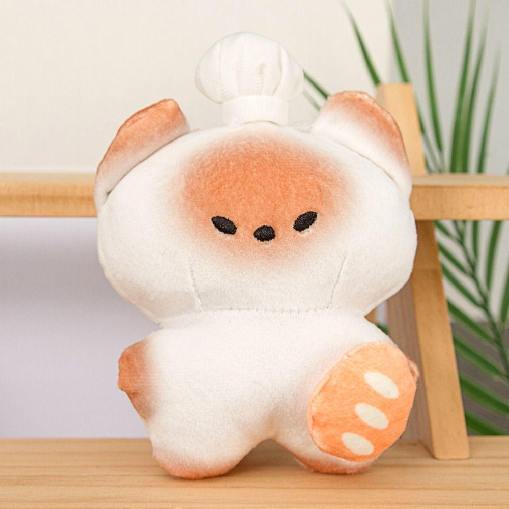 Collection Plush Cat Keyring PP Cotton Stuffed Animal Bag Pendant  Backpack Decoration