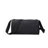 Unisex Lightweight Black Travel and Gym Crossbody Bag